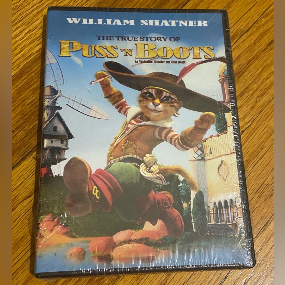 The True Story of Puss 'n Boots DVD